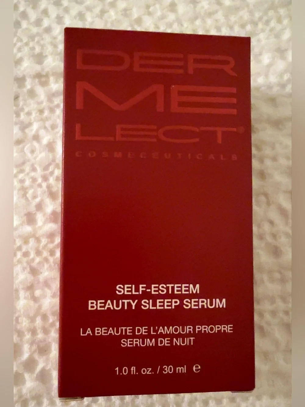 NEW IN BOX DERMELECT Self Esteem Beauty Sleep Serum, 1 oz